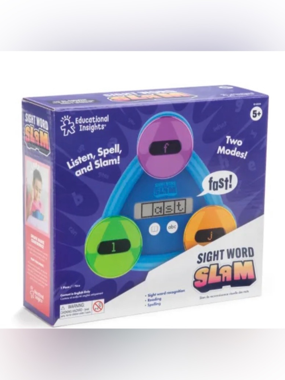 EDUCATIONAL INSIGHTS, Sight Word Slam - Literacy Development Game